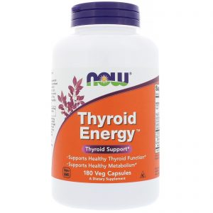 Thyroid Energy, 180 Veg Capsules (Now Foods)
