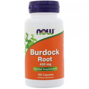 Burdock Root, 430 mg, 100 Capsules (Now Foods)