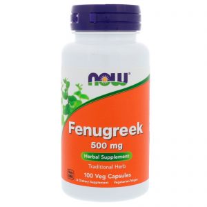 Fenugreek, 500 mg, 100 Veg Capsules (Now Foods)