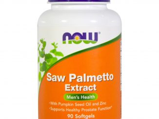 Saw Palmetto Extract, With Pumpkin Seed Oil and Zinc, 160 mg,  90 Softgels (Now Foods)