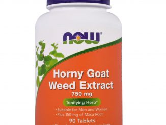 Horny Goat Weed Extract, 750 mg, 90 Tablets (Now Foods)