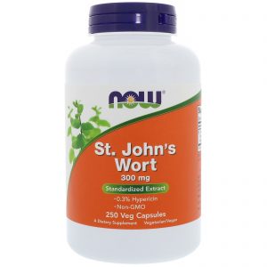 St. John's Wort, 300 mg, 250 Veg Capsules (Now Foods)