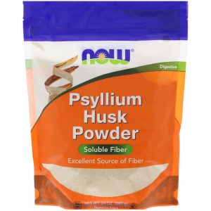 Psyllium Husk Powder (Plantago Ovata), 1.5 lbs (680 g) (Now Foods)