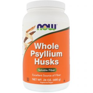 Whole Psyllium Husks, 1.5 lbs (680 g) (Now Foods)