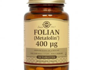 Solgar Folian (Metafolin), 400 µg, tabletki, 50 szt. / (Solgar Vitamin & Herb)