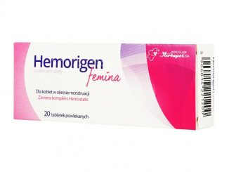 Hemorigen femina, tabletki powlekane, 20 szt. / (Herbapol Wroclaw)