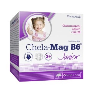 Olimp Chela-Mag B6 Junior, proszek w saszetkach, 15 szt. / (Olimp Laboratories)