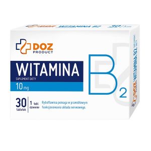 Witamina B2, tabletki powlekane, 30 szt. / (Doz)