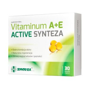 Vitaminum A + E Active Synteza, kapsułki miękkie, 30 szt. / (Synteza)