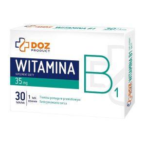 Witamina B1, tabletki powlekane, 30 szt. / (Doz)