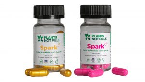 Spark Herbal Aphrodisiac CBD Capsules - 20 capsules/400 mg total CBD (Plants Not Pills)
