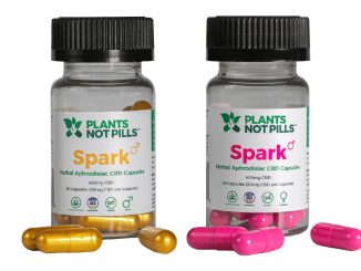 Spark Herbal Aphrodisiac CBD Capsules - 20 capsules/400 mg total CBD (Plants Not Pills)