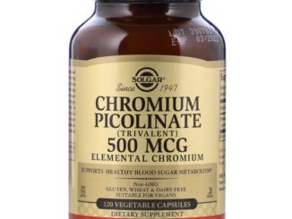 Chromium Picolinate, 500 mcg, 120 Vegetable Capsules (Solgar)