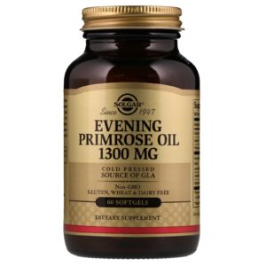 Evening Primrose Oil, 1,300 mg,  60 Softgels (Solgar)