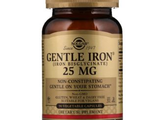Gentle Iron, 25 mg, 90 Vegetable Capsules (Solgar)