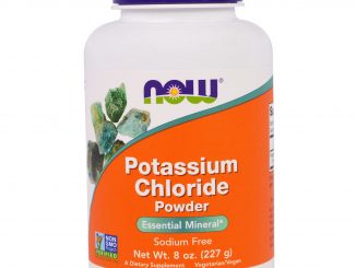 Potassium Chloride Powder, 8 oz  (227 g) (Now Foods)