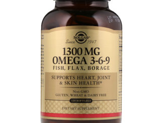 Omega 3-6-9, 1,300 mg, 120 Softgels (Solgar)