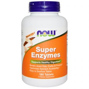 Super Enzymes, 180 Tablets (Now Foods)