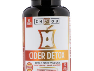Max Strength Cider Detox, 60 Veggie Capsules (Zhou Nutrition)