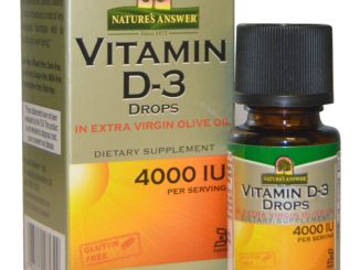 Vitamin D-3 Drops, 4,000 IU, 0.5 fl oz (15 ml) (Nature's Answer)