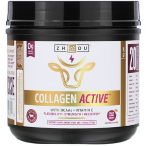 Collagen Active, Black Berry Cherry, 13.8 oz (378 g) (Zhou Nutrition)