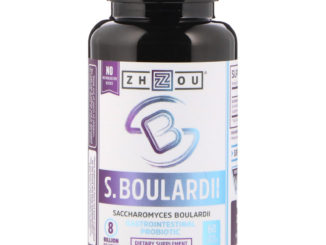 Saccharomyces Boulardii, Gastrointestinal Probiotic, 60 Veggie Capsules (Zhou Nutrition)