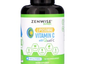 Liposomal Vitamin C with Quali-C, 1,000 mg, 180 Vegetarian Capsules (Zenwise Health)