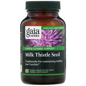 Milk Thistle Seed, 120 Vegan Liquid Phyto-Caps (Gaia Herbs)