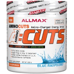 ACUTS, Amino-Charged Energy Drink, Blue Raspberry, 7.4 oz (210 g) (ALLMAX Nutrition)
