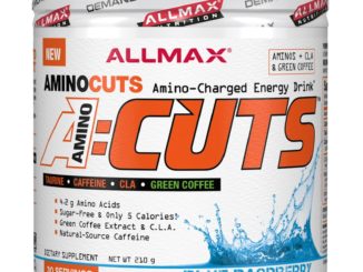 ACUTS, Amino-Charged Energy Drink, Blue Raspberry, 7.4 oz (210 g) (ALLMAX Nutrition)