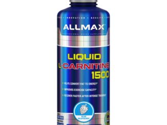 Liquid L-Carnitine 1500, Blue Raspberry, 16 oz (473 ml) (ALLMAX Nutrition)