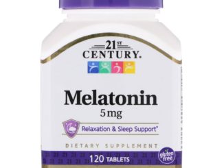 Melatonin, 5 mg, 120 Tablets (21st Century)