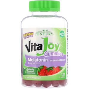 VitaJoy Melatonin Gummies, 5 mg, 120 Gummies (21st Century)