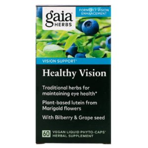 Healthy Vision, 60 Vegan Liquid Phyto-Caps (Gaia Herbs)