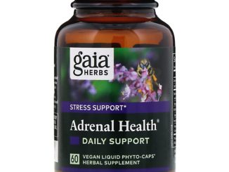 Adrenal Health, Daily Support , 60 Vegan Liquid Phyto-Caps (Gaia Herbs)