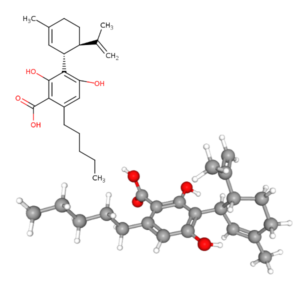 Cannabidiolic Acid - Molecular Formula